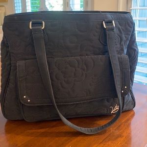 VERA BRADLEY black quilted bag